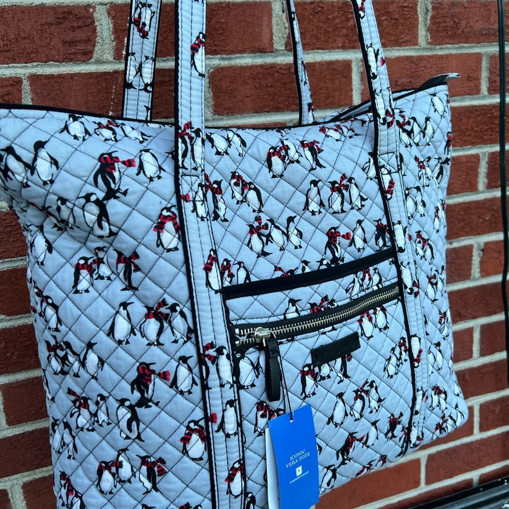 New Vera Bradley Tote - Penguins